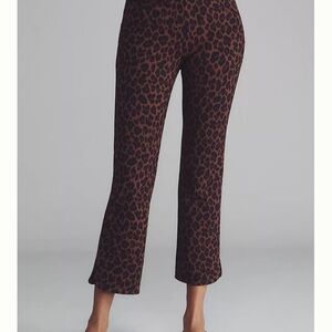 Maeve by Anthropologie “The Colette” cropped cheetah pant